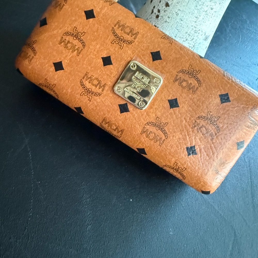 MCM Burgundy Sunglasses W/ Case